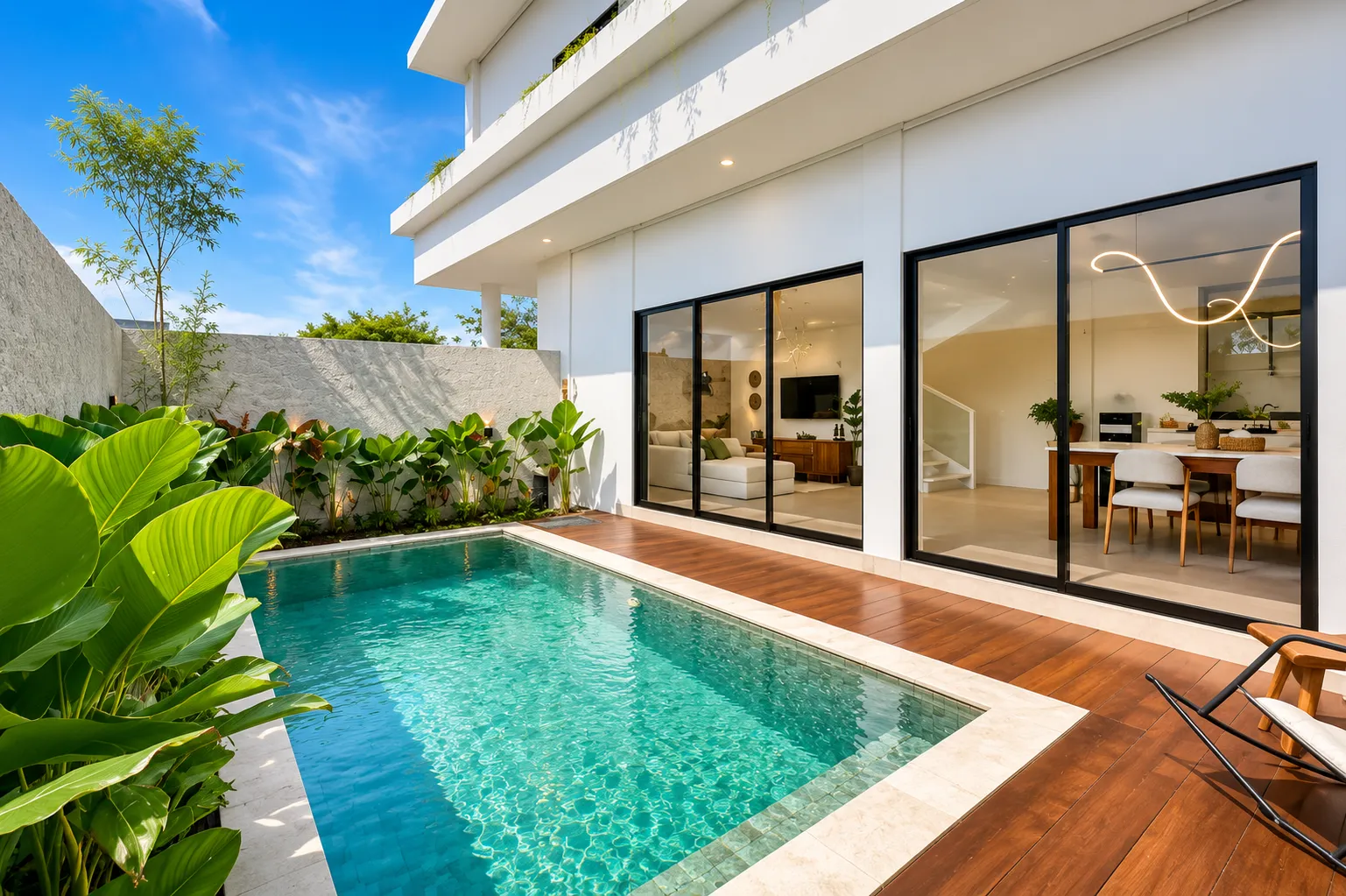 ¡Villa moderna y minimalista en la zona de Ungasan!, 2 dormitorios, 120 m²