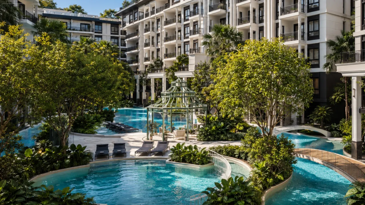 Appartement met 2 slaapkamers te koop in Phuket-stad — 3/6