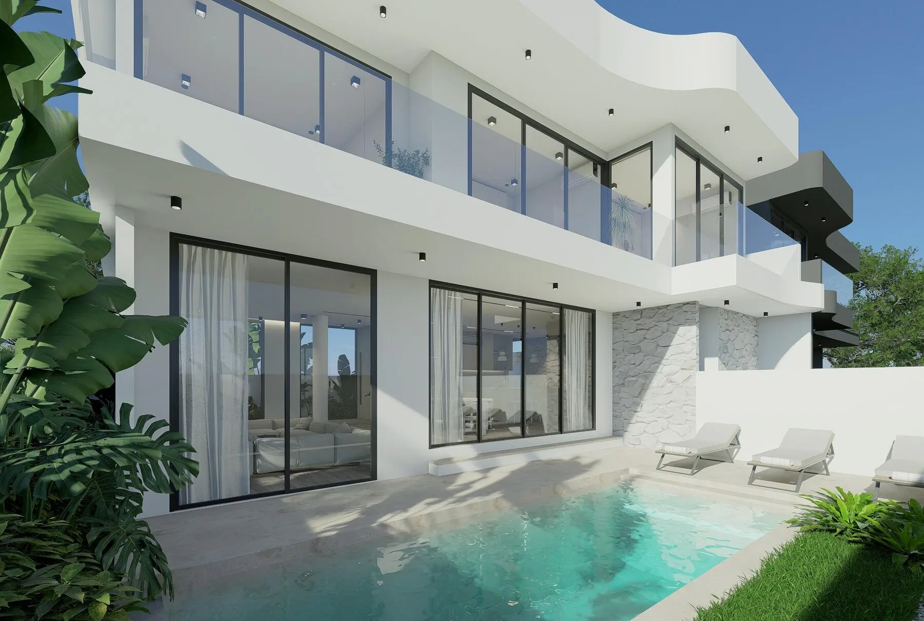 Villa de lujo con vistas panorámicas al mar en Melasti, Ungasan!, 3 dormitorios, 477 m²