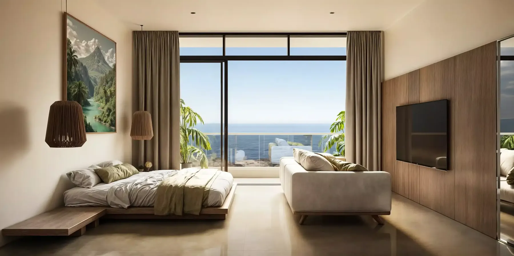 Green Village, studio, 32 m²