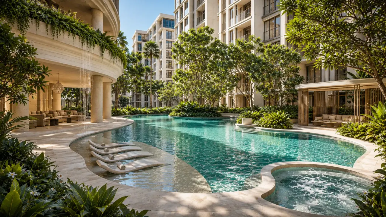 Appartement met 2 slaapkamers te koop in Wongamat, Pattaya, Chonburi — 3/7