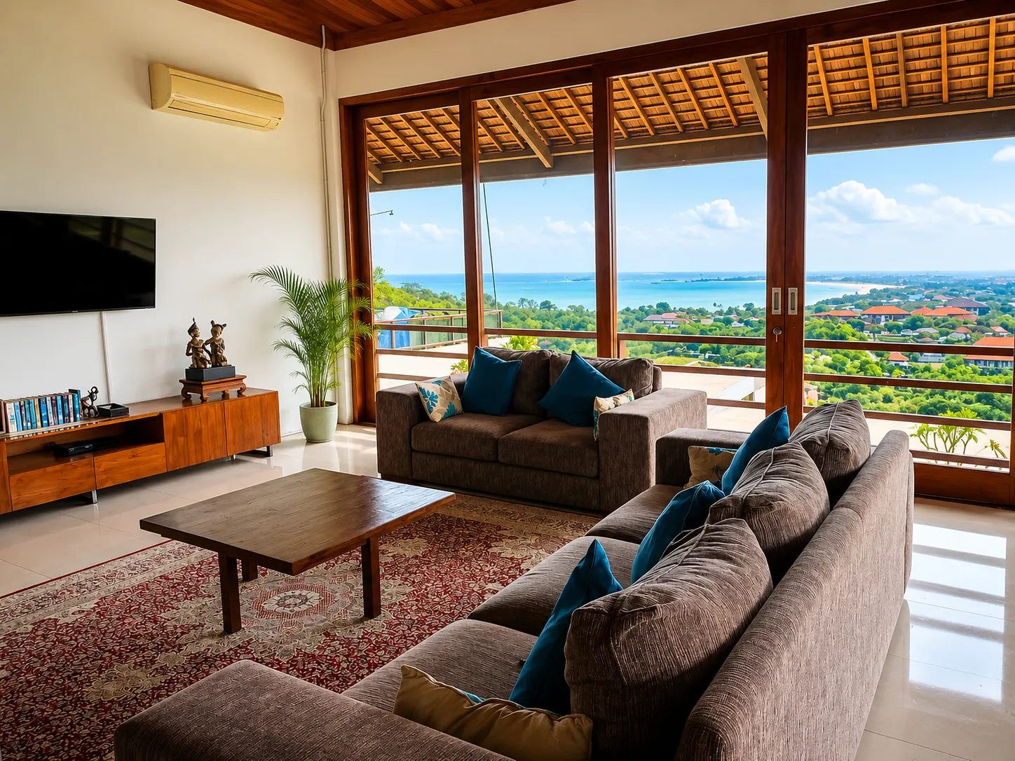Luxe villa met uitzicht op Jimbaran Bay!, 4 slaapkamers, 800 m²