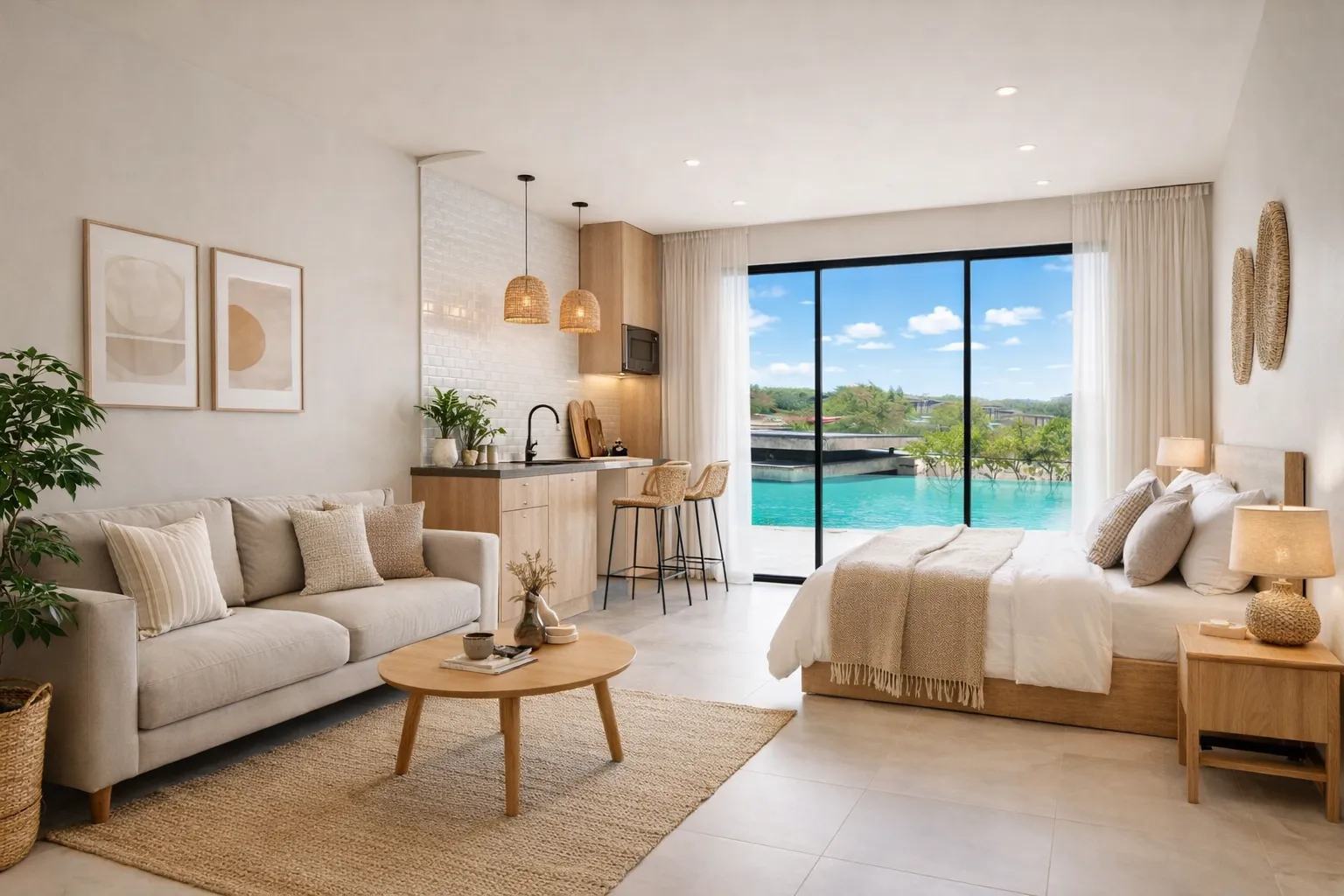 Ville da investimento con infrastrutture in crescita nel sud di Bali!, 1 camera da letto, 25 m²