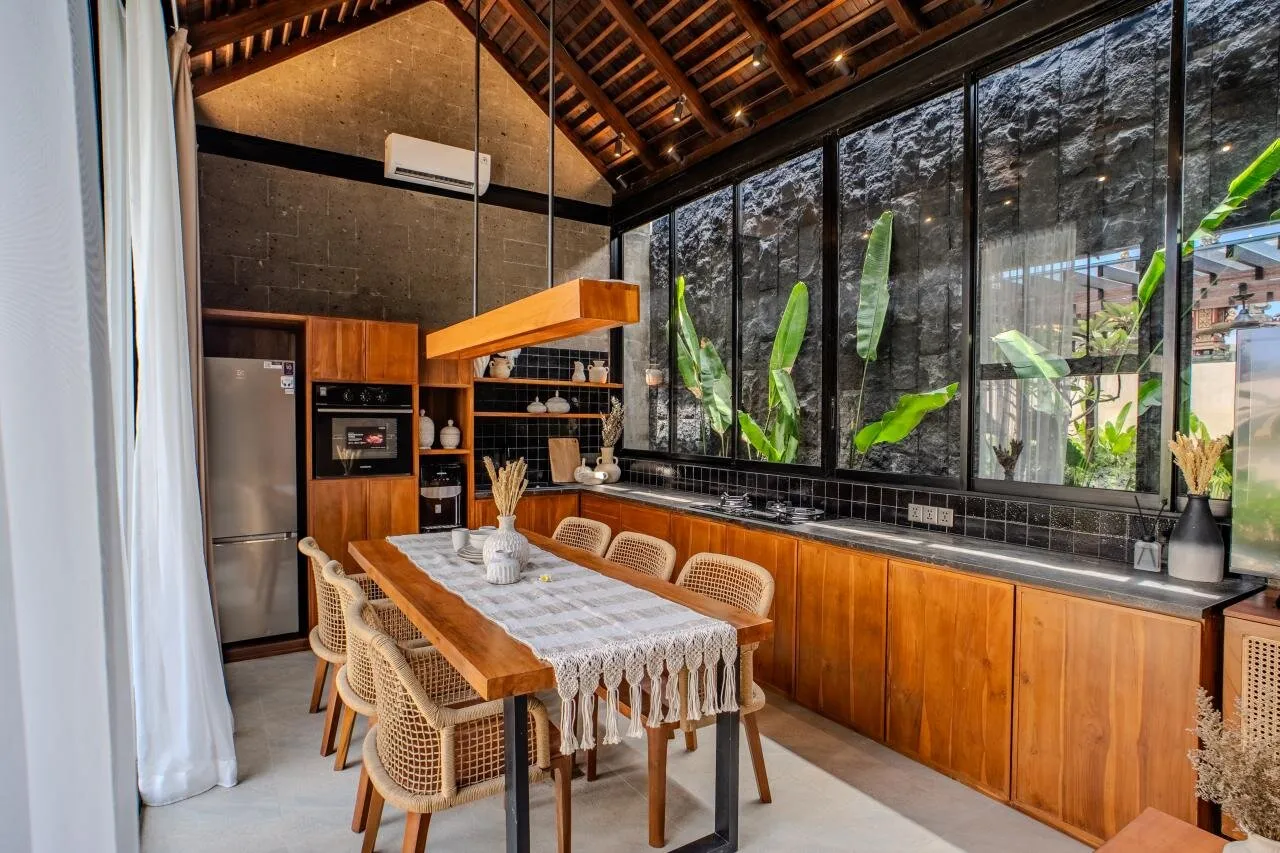 Villa finie de 2 chambres dans le quartier de Babacan, 2 chambres, 110 m²