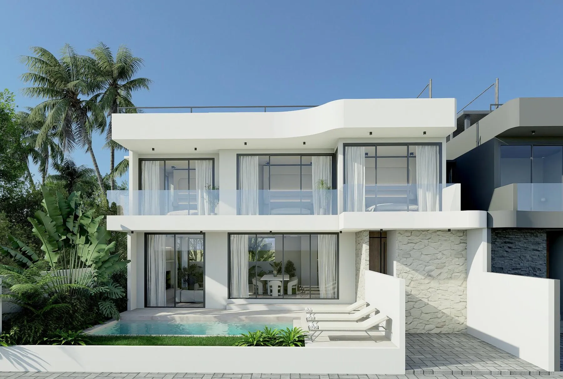 Villa de 3 dormitorios en venta en Melasti, Uluwatu, Bali — 9/14