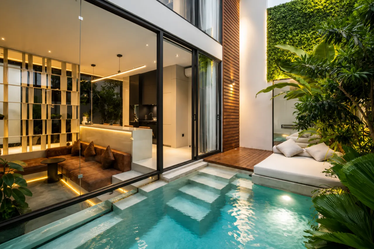 Afgewerkte villa met 1 slaapkamer in Canggu!, 1 slaapkamers, 76 m²