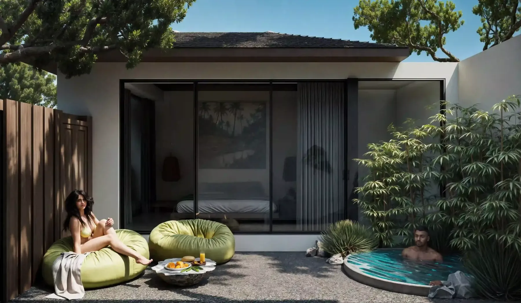 Green Village, 1 bedrooms, 34 m²