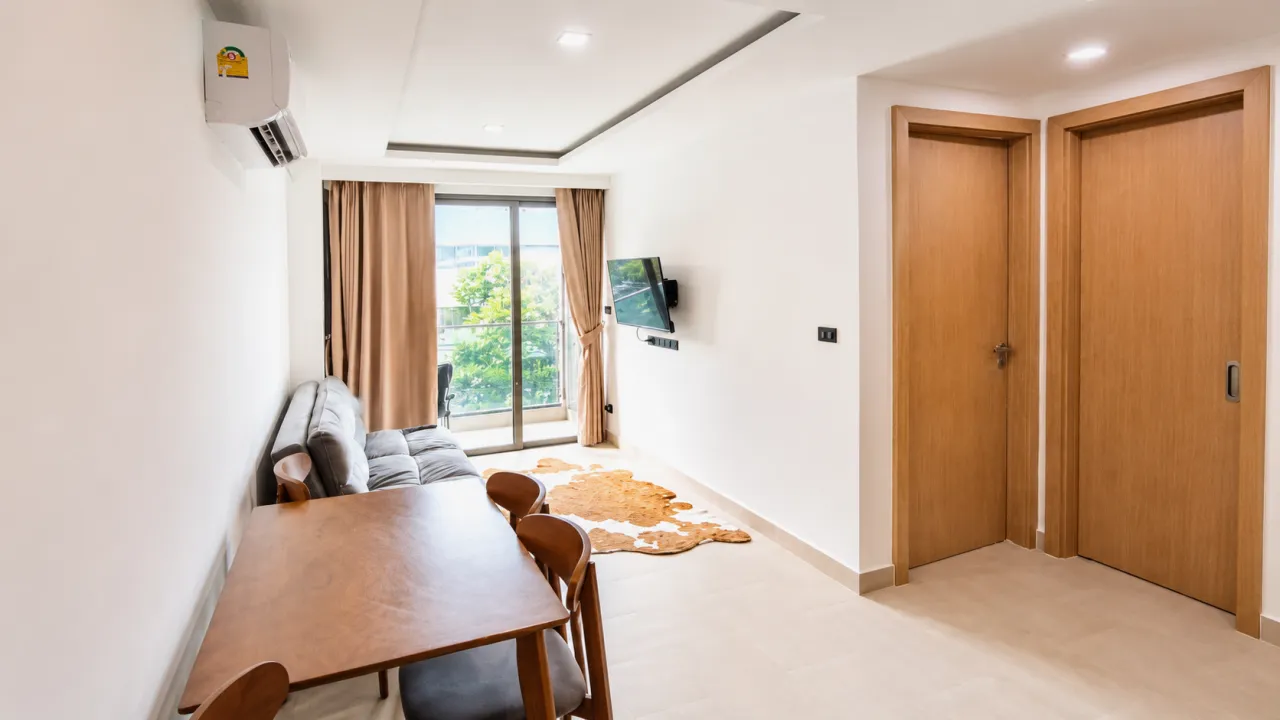 Gemeubileerd appartement met zeezicht in THE BREEZE BEACHSIDE!, 1 slaapkamers, 32 m²
