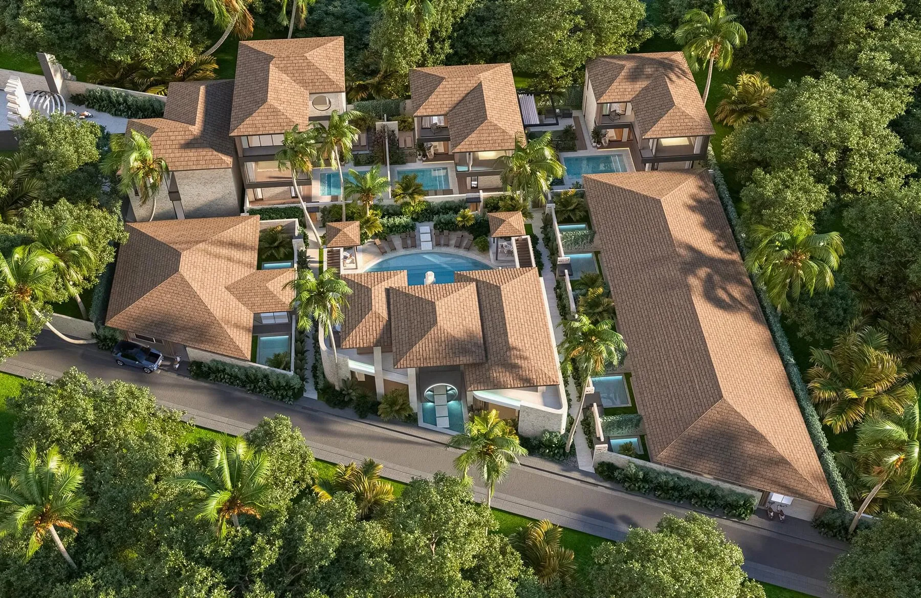 Villa met 4 slaapkamers te koop in Seminyak, Bali — 17/18