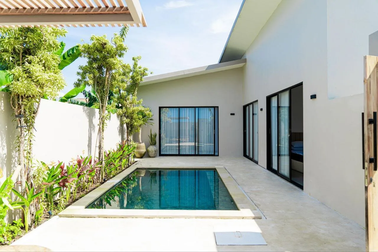 Villa moderne de 2 chambres à Canggu (Kuta Utara, Bali), 2 chambres, 250 m²