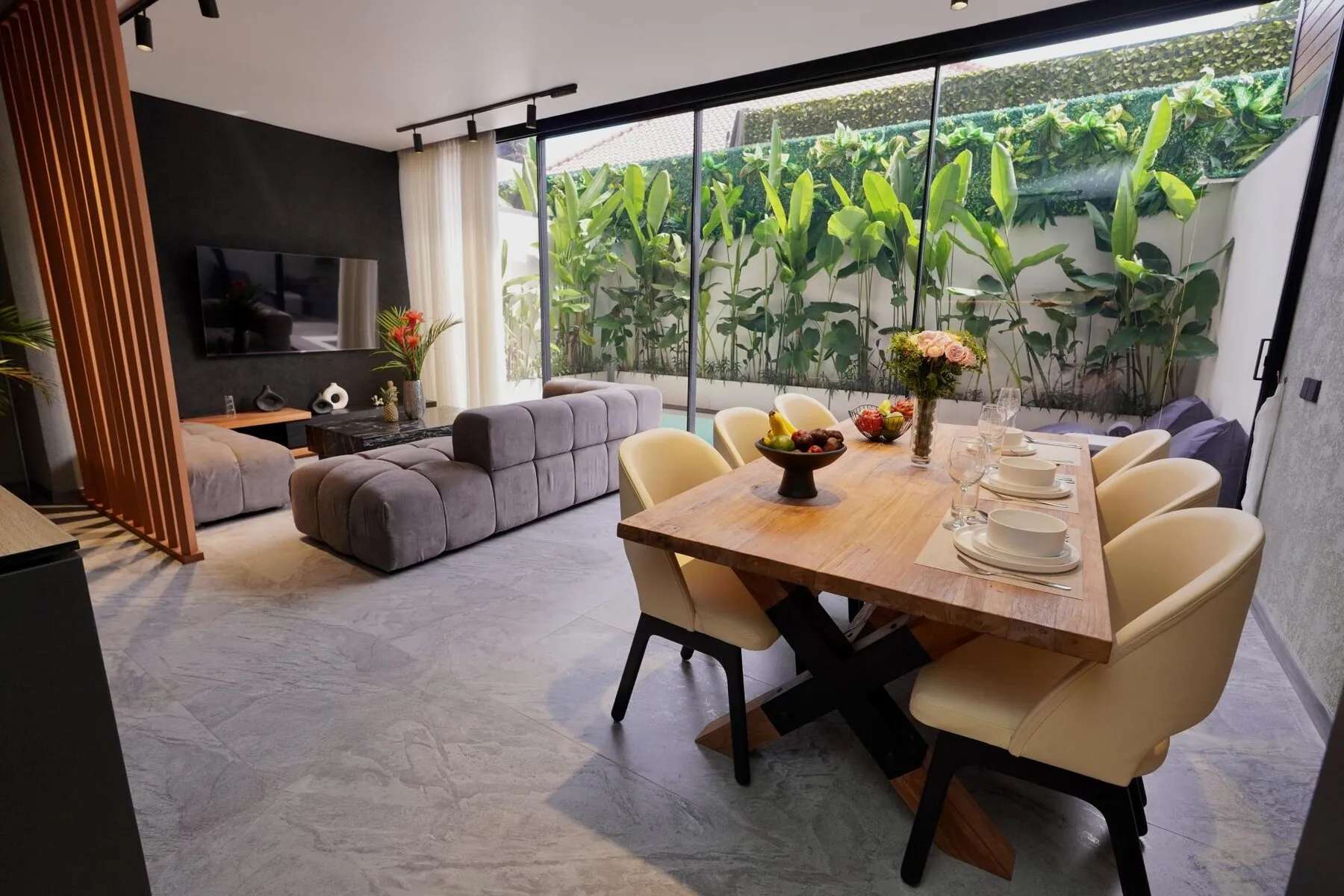 Maisons de ville premium dans un espace vert près de Canggu et Seminyak !, 2 chambres, 105 m²