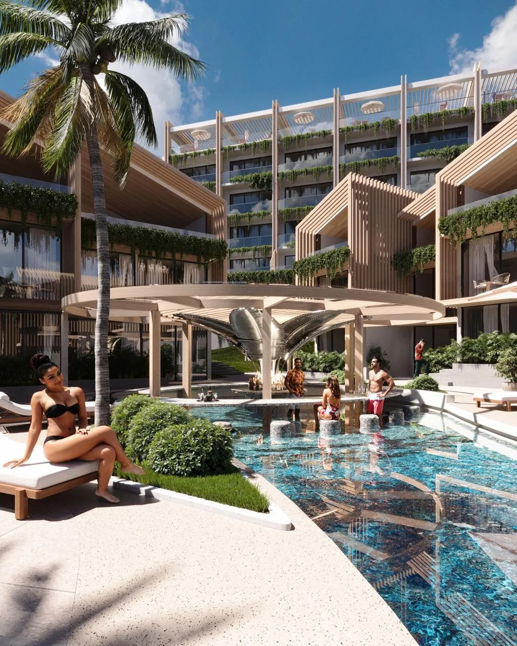 Villa met prachtig uitzicht op de oceaan, 1 slaapkamer, 96 m²