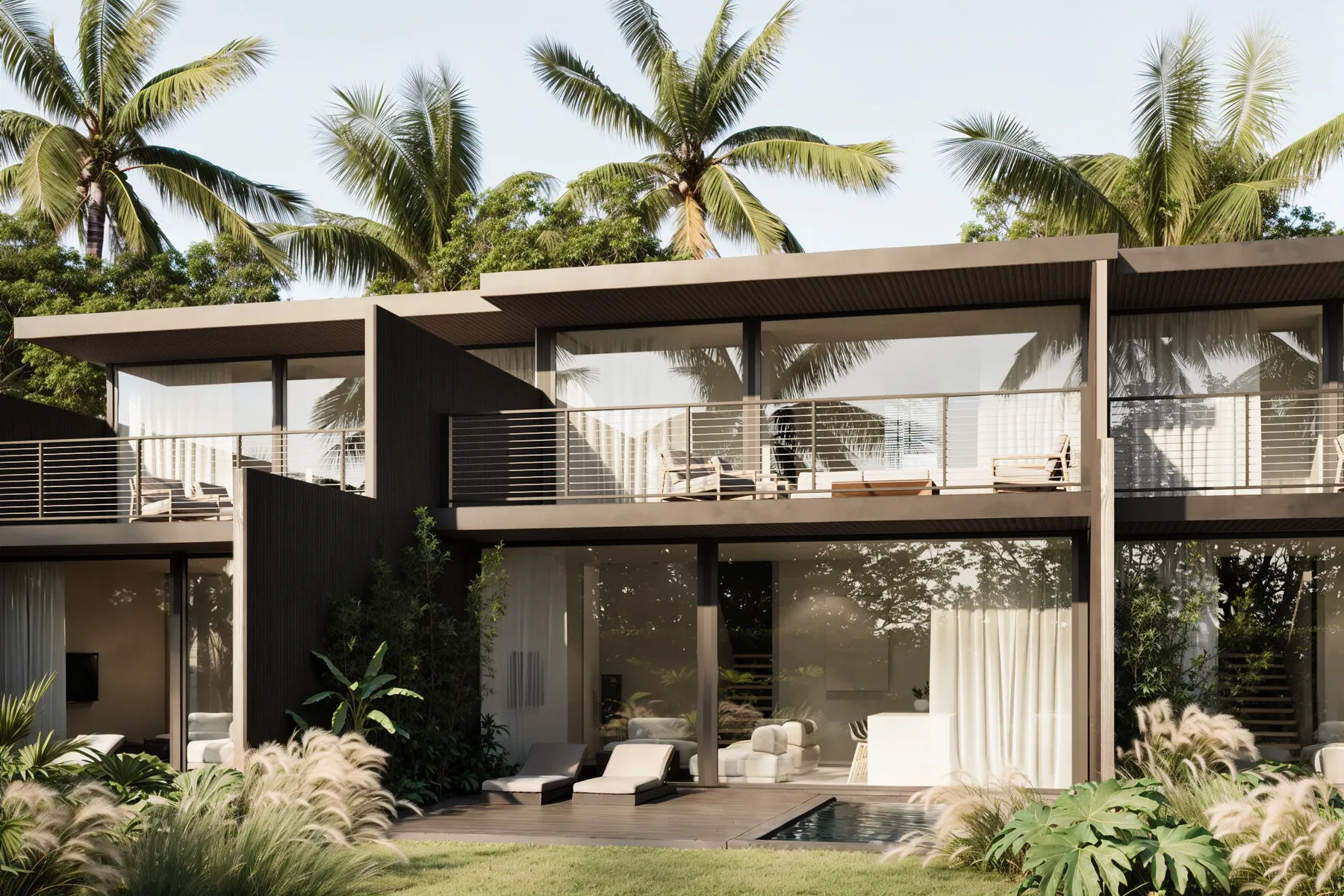 Luxe villa's in Bali (Uluwatu) - een investering in een paradijselijke vakantie en een stabiel inkomen!, 2 slaapkamers, 137 m²
