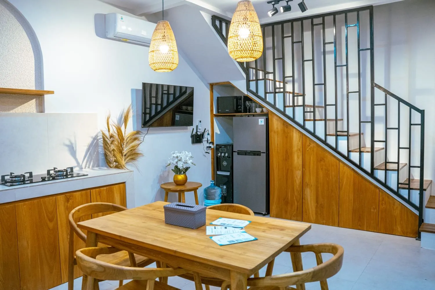 Villa in Canggu (Padonan) – een gezellig huis vlakbij de rijstvelden!, 1 slaapkamers, 65 m²
