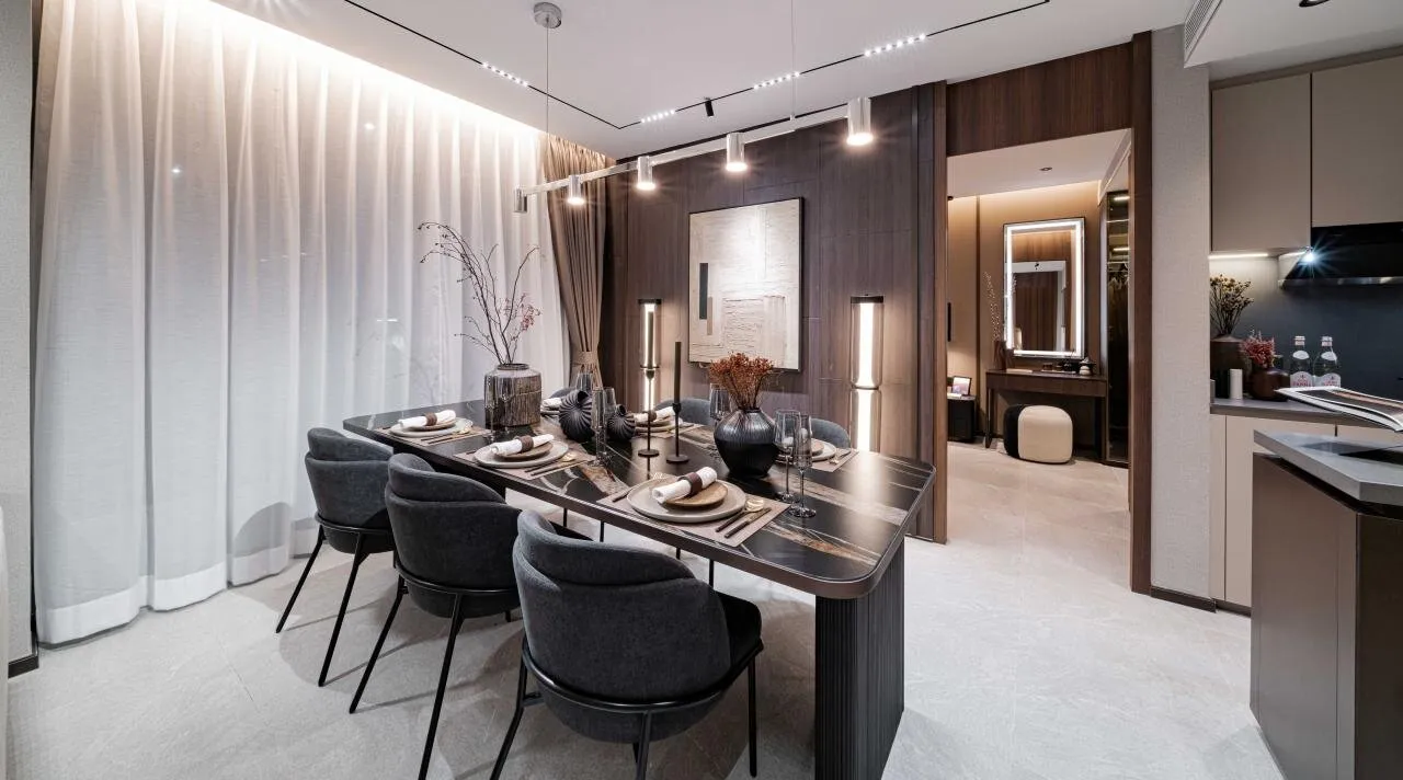 Instapklaar premium complex aan de eerste kustlijn in Bang Amphur!, 2 slaapkamers, 106,23 m²