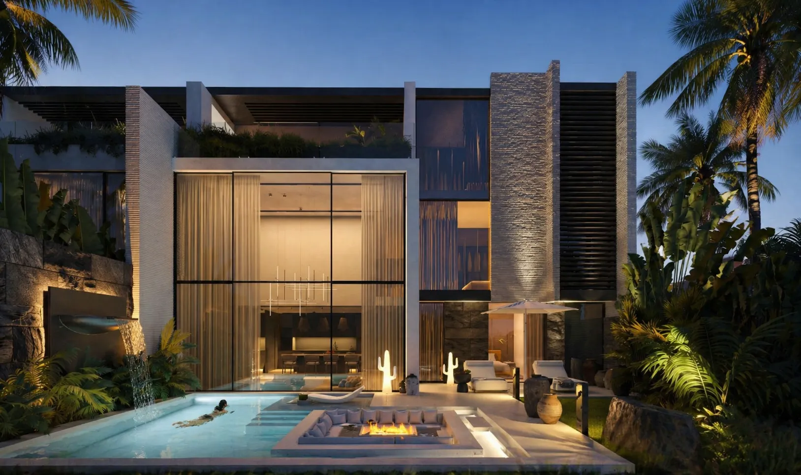 Modern residential complex 900 meters from the ocean!, 5 bedrooms, 337.2 m²