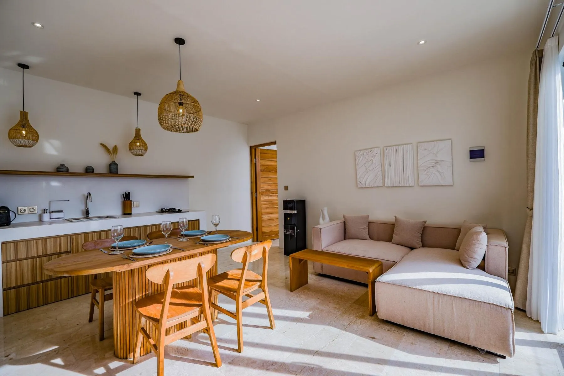 Appartement prêt à l'emploi à 2 minutes de la plage !, 1 chambre, 50 m²