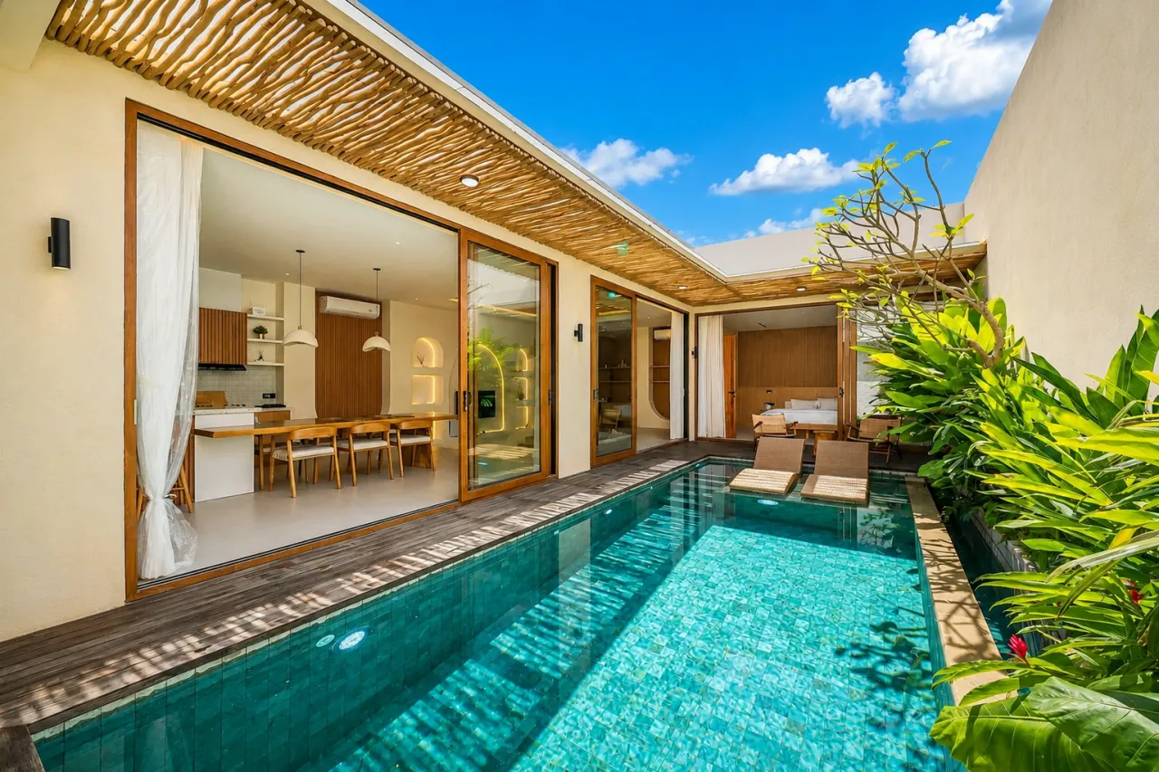 Villa con sistema di casa intelligente a Bukit, 2 camere da letto, 151 m²