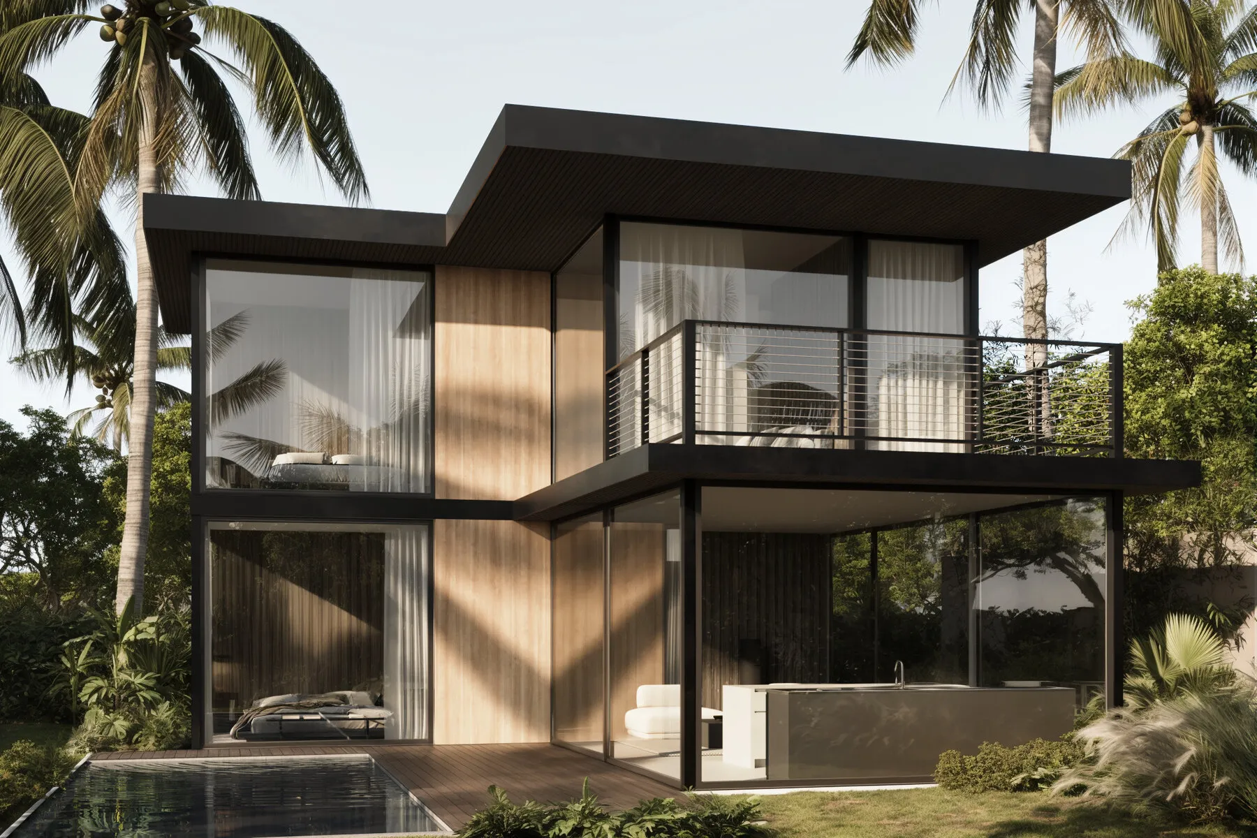 Villa met 3 slaapkamers te koop in Babakan, Canggu, Bali — 3/8