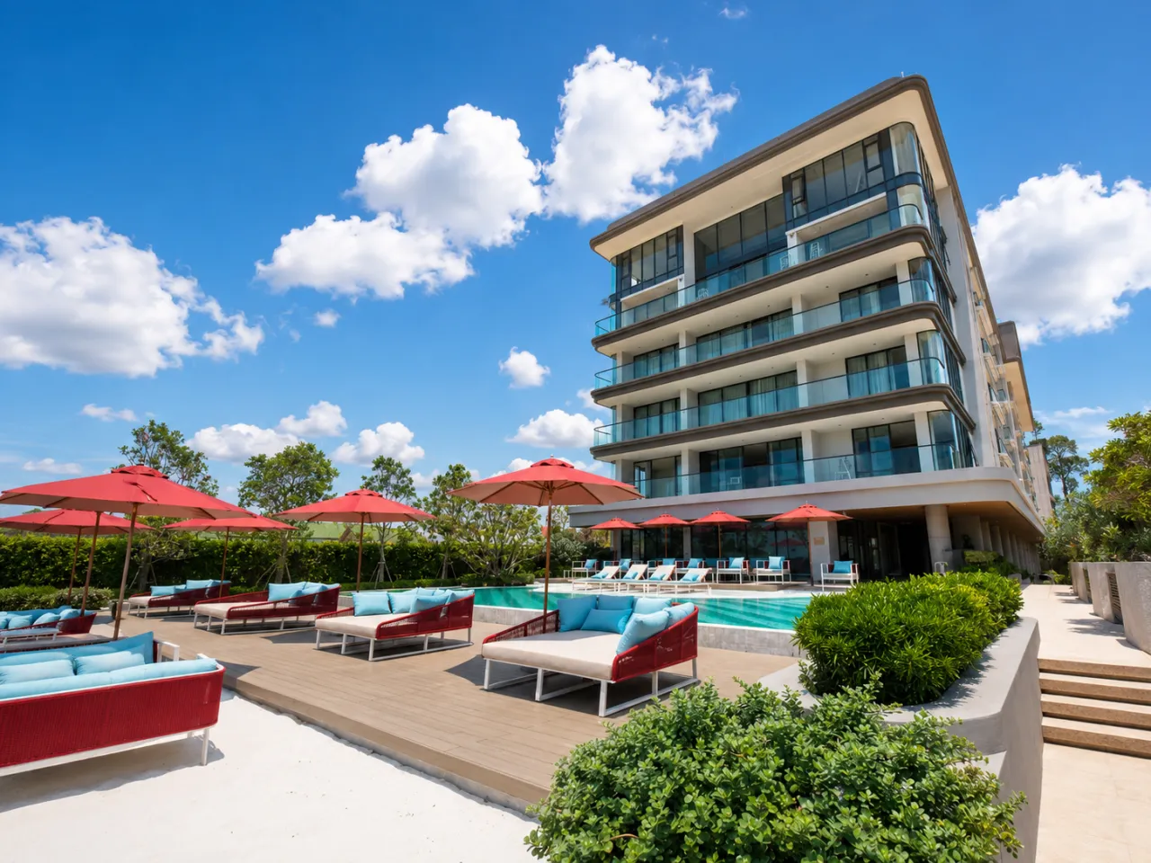 1 yatak odalı daire — Bang Amphur, Pattaya, Çonburi — 4/11
