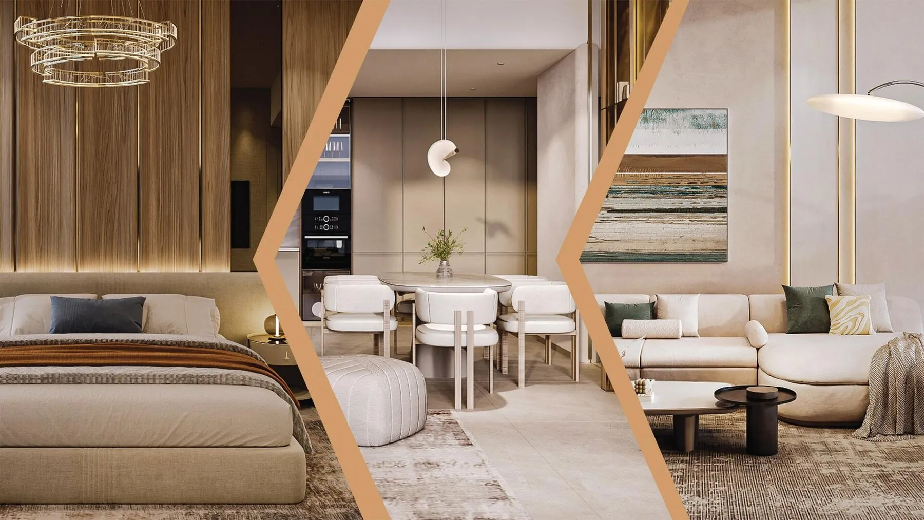 1 yatak odalı daire — Dubai Islands — 3/6