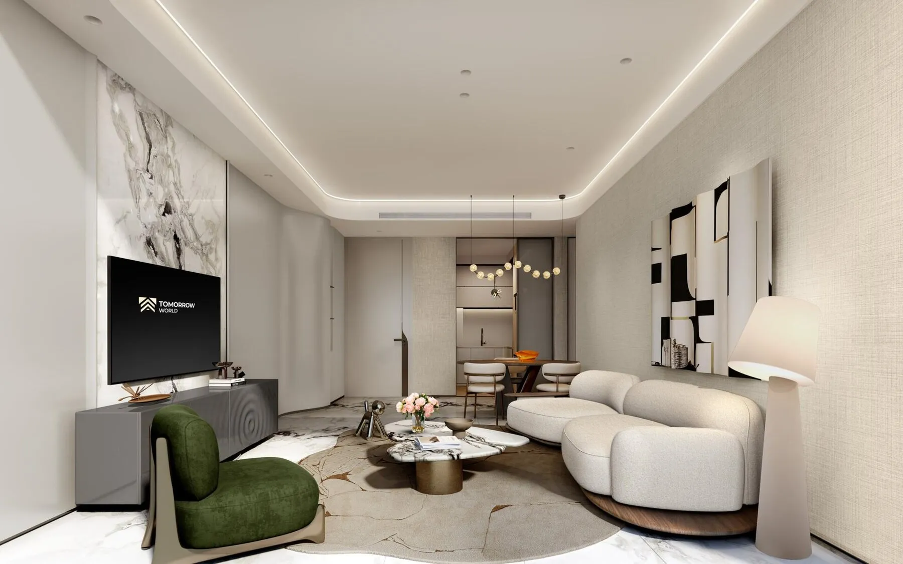 1 yatak odalı daire — Dubai Islands — 14/20