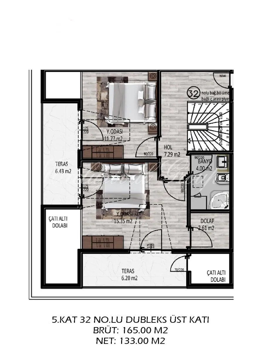 1-bedroom apartment for sale in Istanbul — 10/13