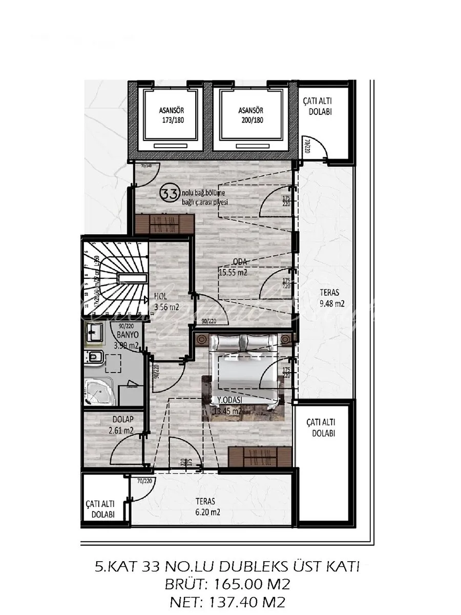 1-bedroom apartment for sale in Istanbul — 12/13