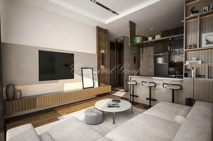 Apartment in Antalya, 1 bedroom, 45 m²