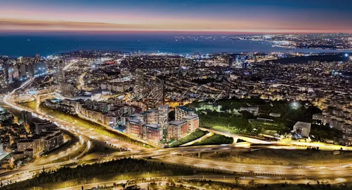 Apartments in Istanbul, 1 bedroom, 45 m²