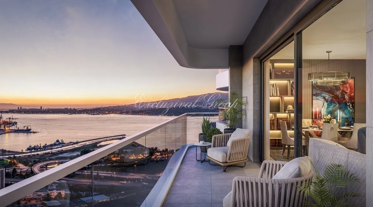 Apartments in Izmir, 1 bedroom, 99 m²