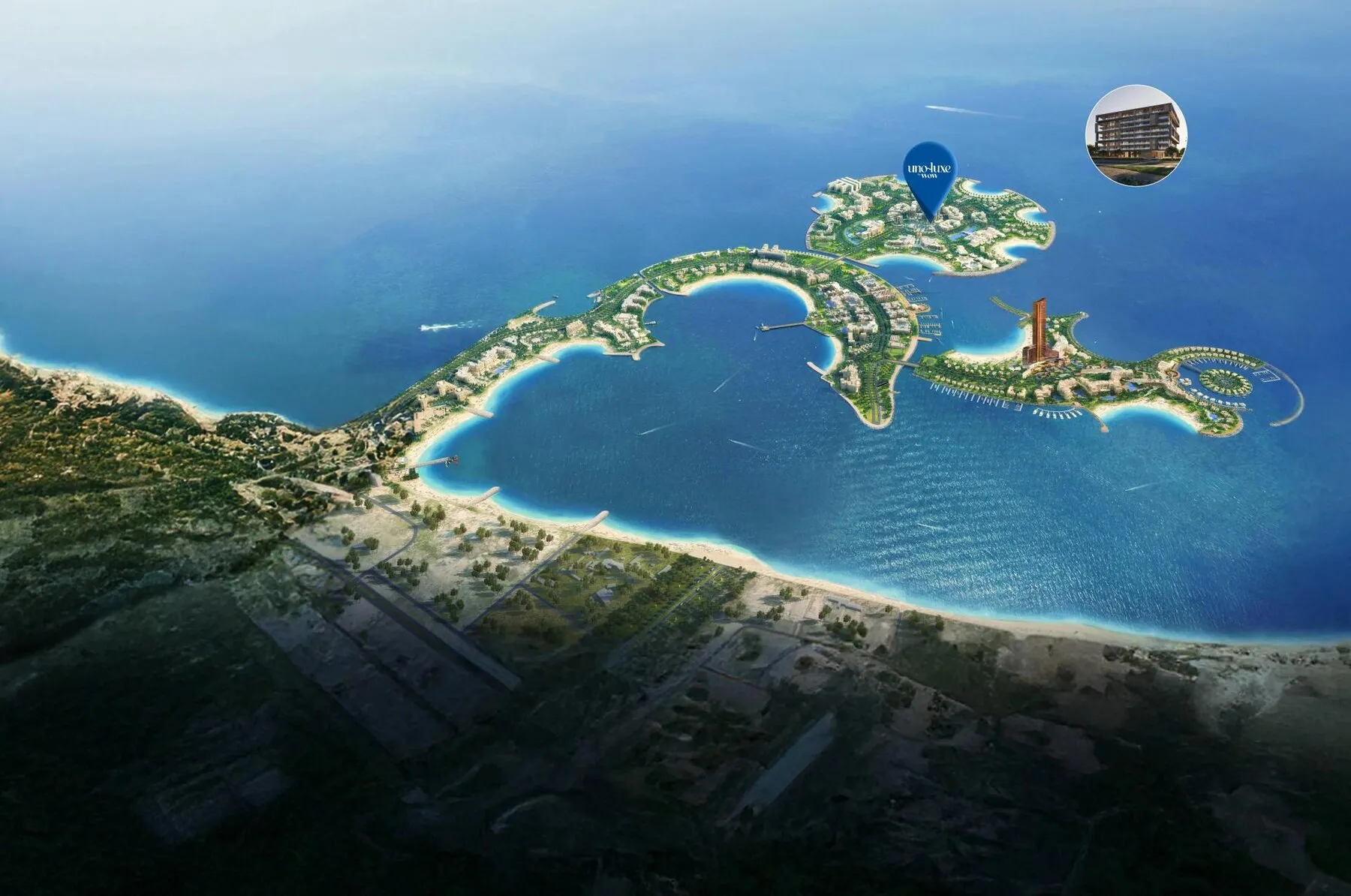 2 yatak odalı daire — Al Marjan Island, Ras el-Hayme — 13/14