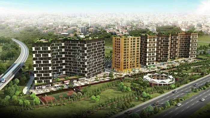 Apartments in Istanbul, 2 bedrooms, 38 m²