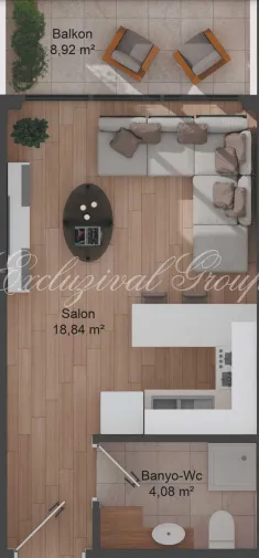 Appartement met 3 slaapkamers te koop in Istanbul, Istanboel — 18/20