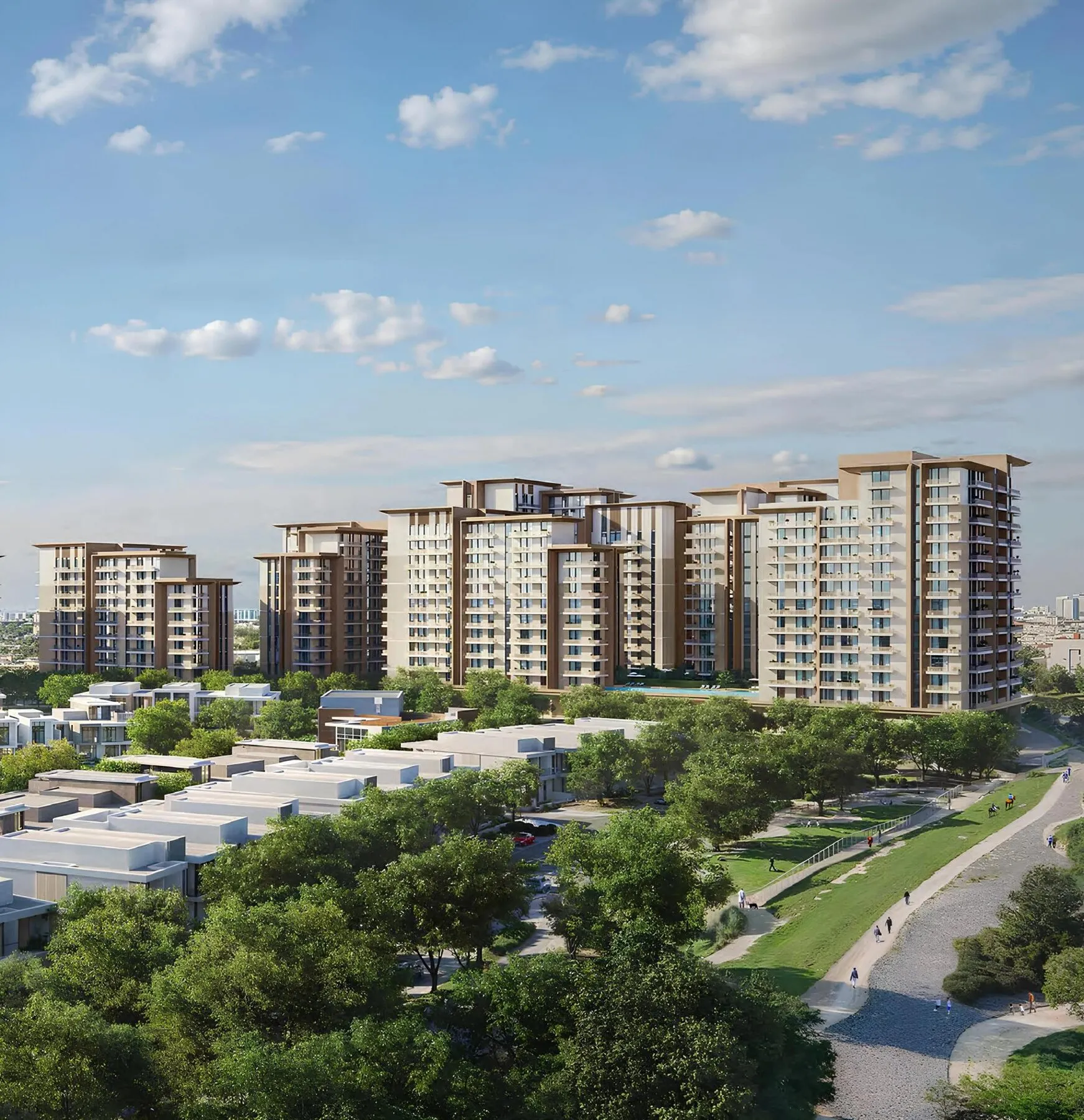 Expo Valley Views – Mahra vanuit Expo City Dubai - modern pand in het groene hart van de toekomstige stad!, 2 slaapkamers, 124 m²