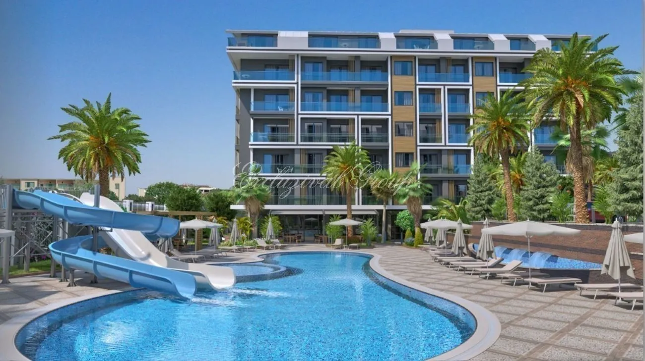 Appartement met 1 slaapkamer te koop in Alanya, Antalya — 3/20