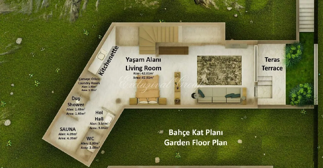 Villa mit 3 Schlafzimmern zum Kauf in Bodrum, Muğla — 10/20