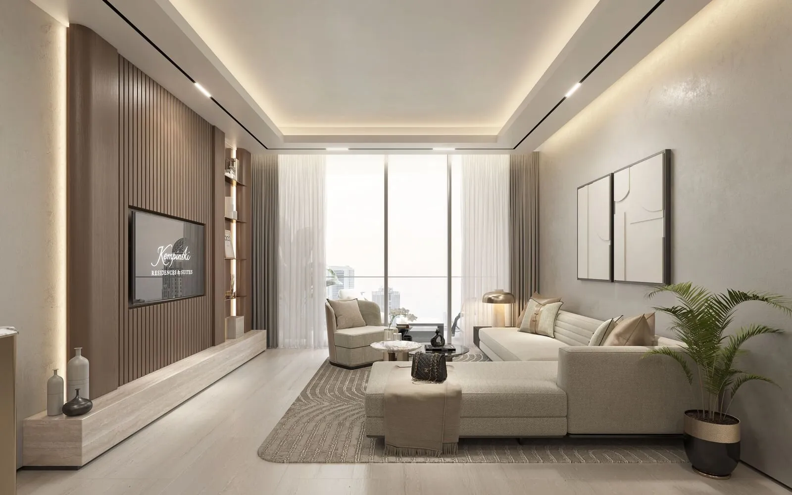1 yatak odalı daire — Dubai Harbour — 4/9
