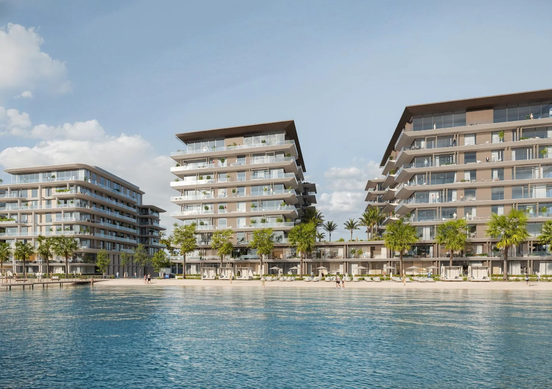 Prachtig appartement in de nieuwe Blue Beach Residence in Al Hamriy, 3 slaapkamers, 186 m²