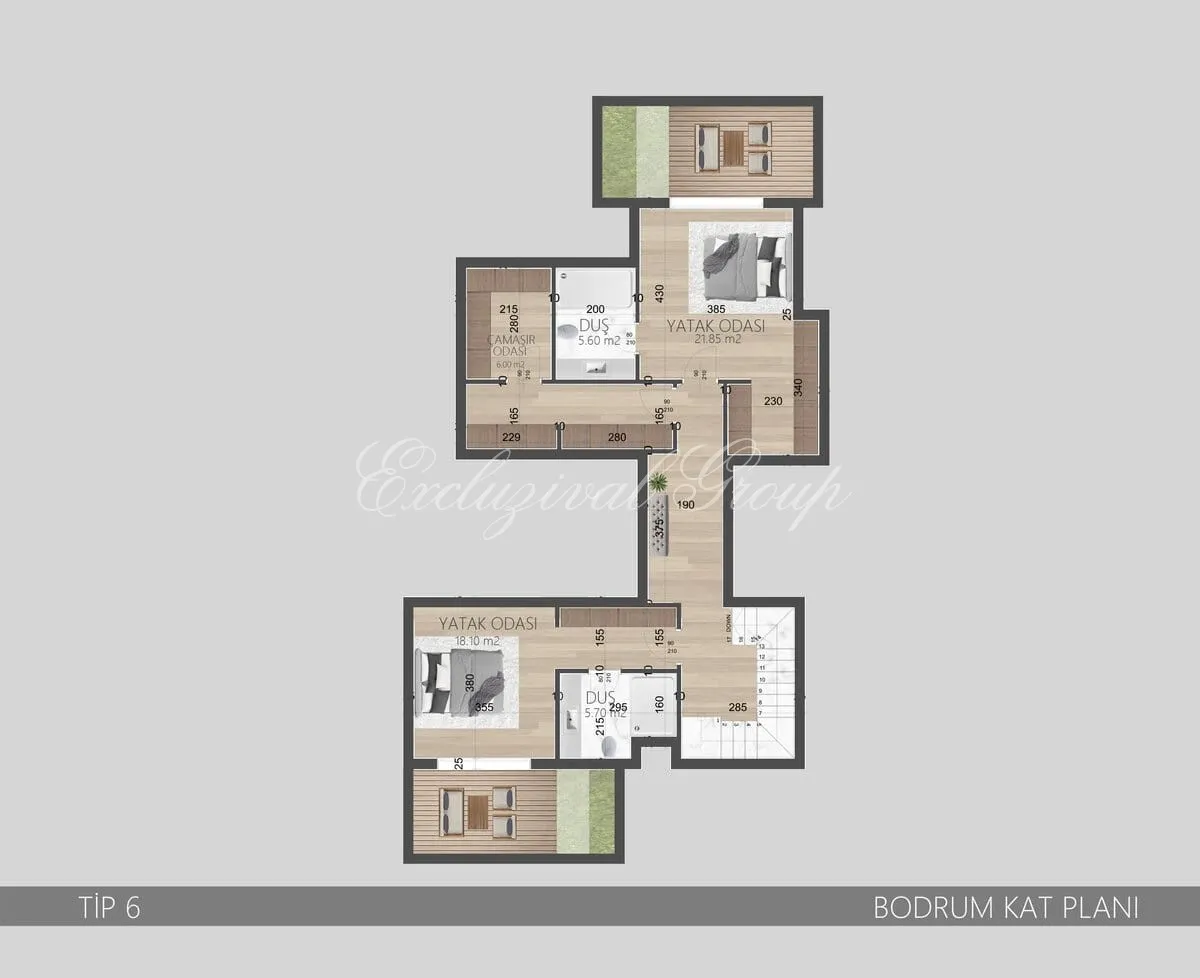 Villa met 2 slaapkamers te koop in Bodrum, Muğla — 16/20