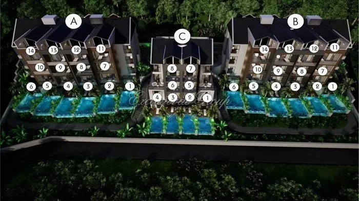 Appartement met 1 slaapkamer te koop in Fethiye, Muğla — 5/7