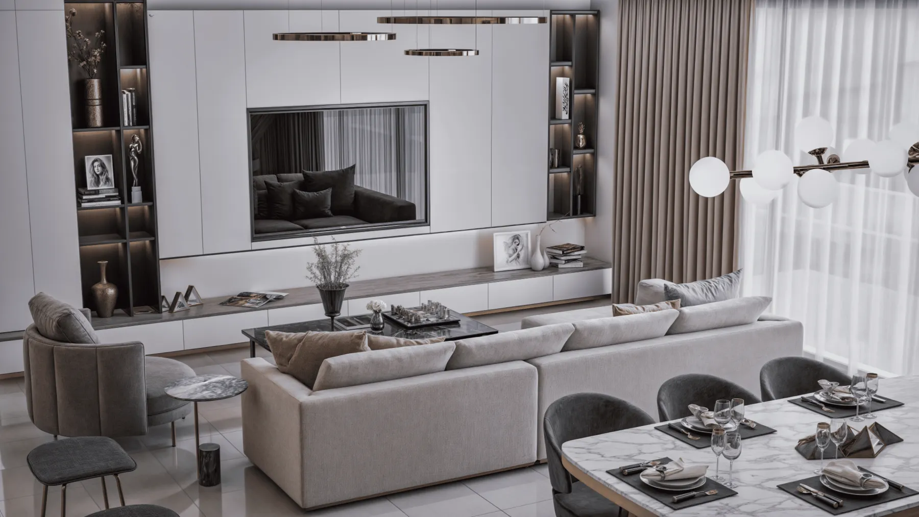 1 yatak odalı daire — Arjan, Dubai — 11/18