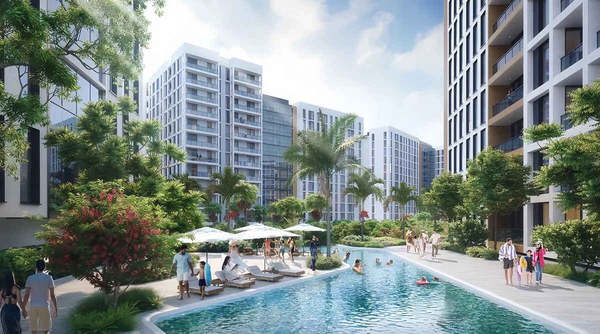 Prachtige appartementen in het nieuwe Olfah-project in Sharjah! Volledig uitgerust, 1 slaapkamer, 57 m²