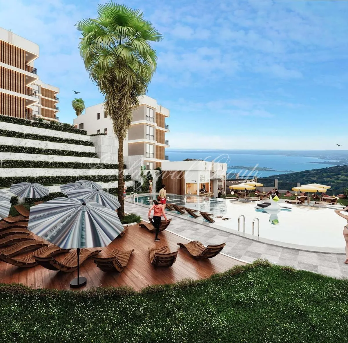 Apartment in Didim, 1 bedroom, 45 m²