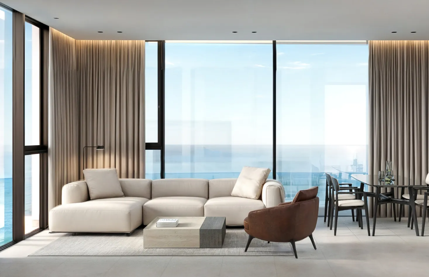Appartementen in het wooncomplex Luz Ora, gunstig gelegen op de Dubai-eilanden! Uitstekend, 2 slaapkamers, 134 m²