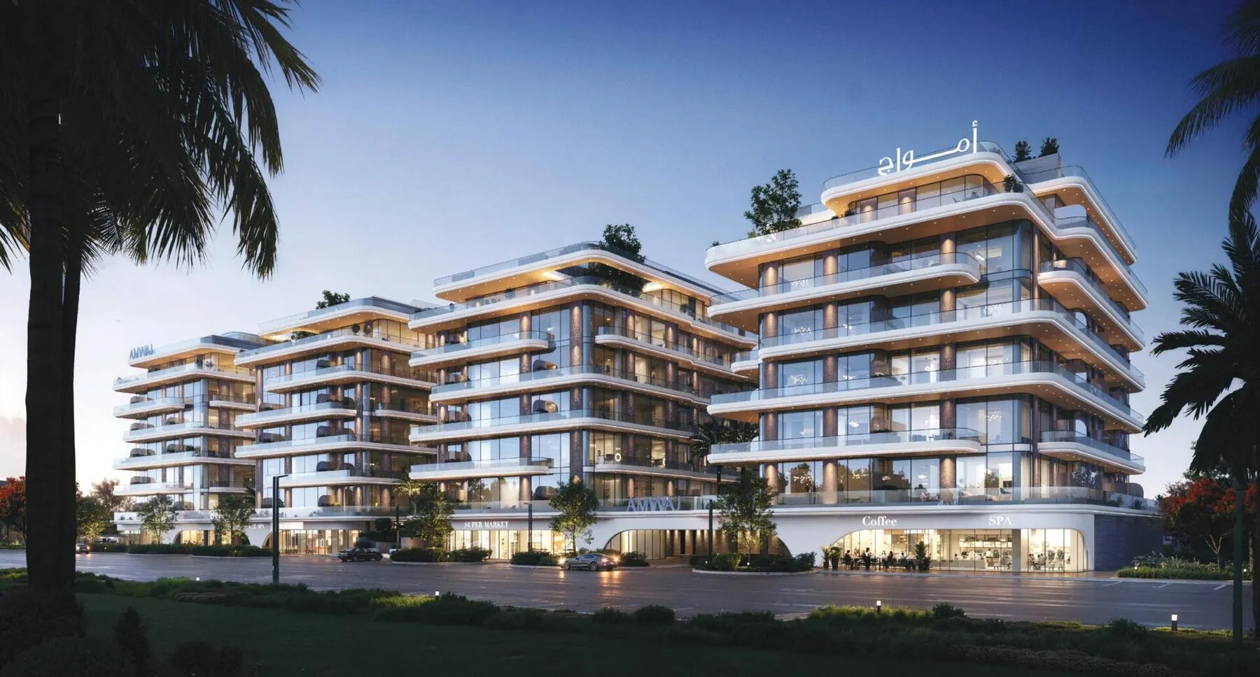 Appartementen in woonproject Gate Eleven in Meydan, District 11! Volledig, 2 slaapkamers, 121 m²