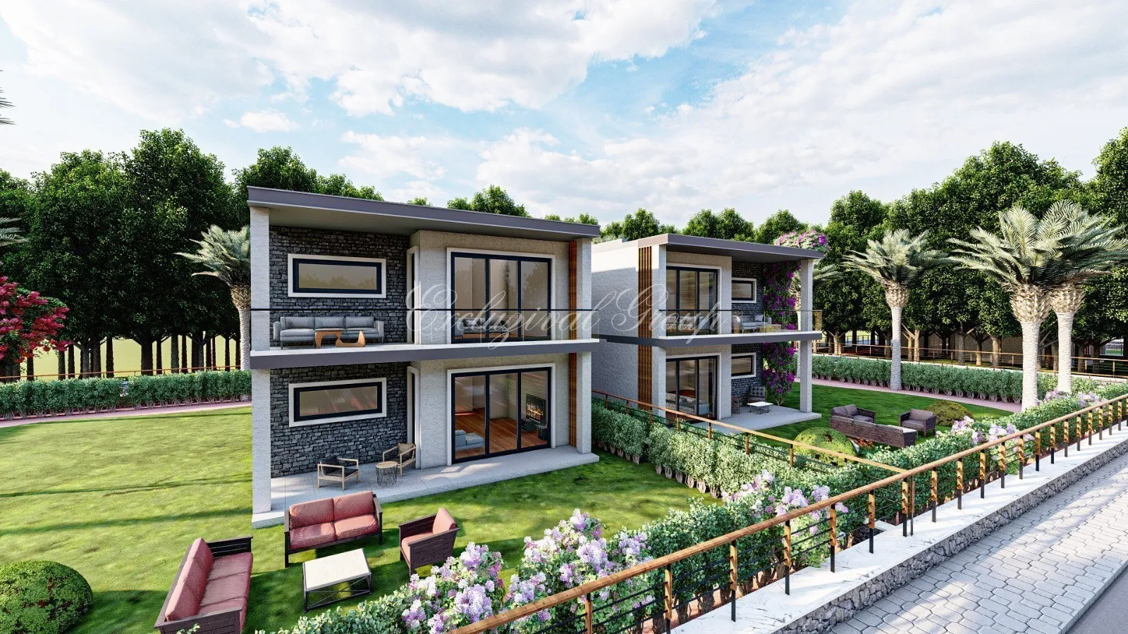 2 bedroom villa in Bodrum, 70 m²