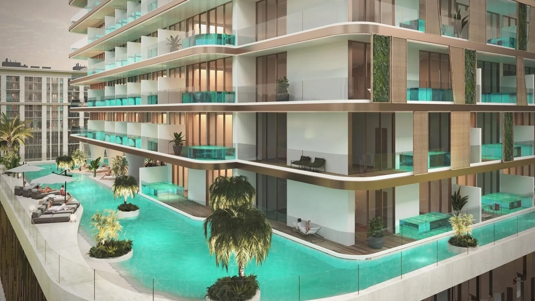 1 yatak odalı daire — Dubai Land — 19/20