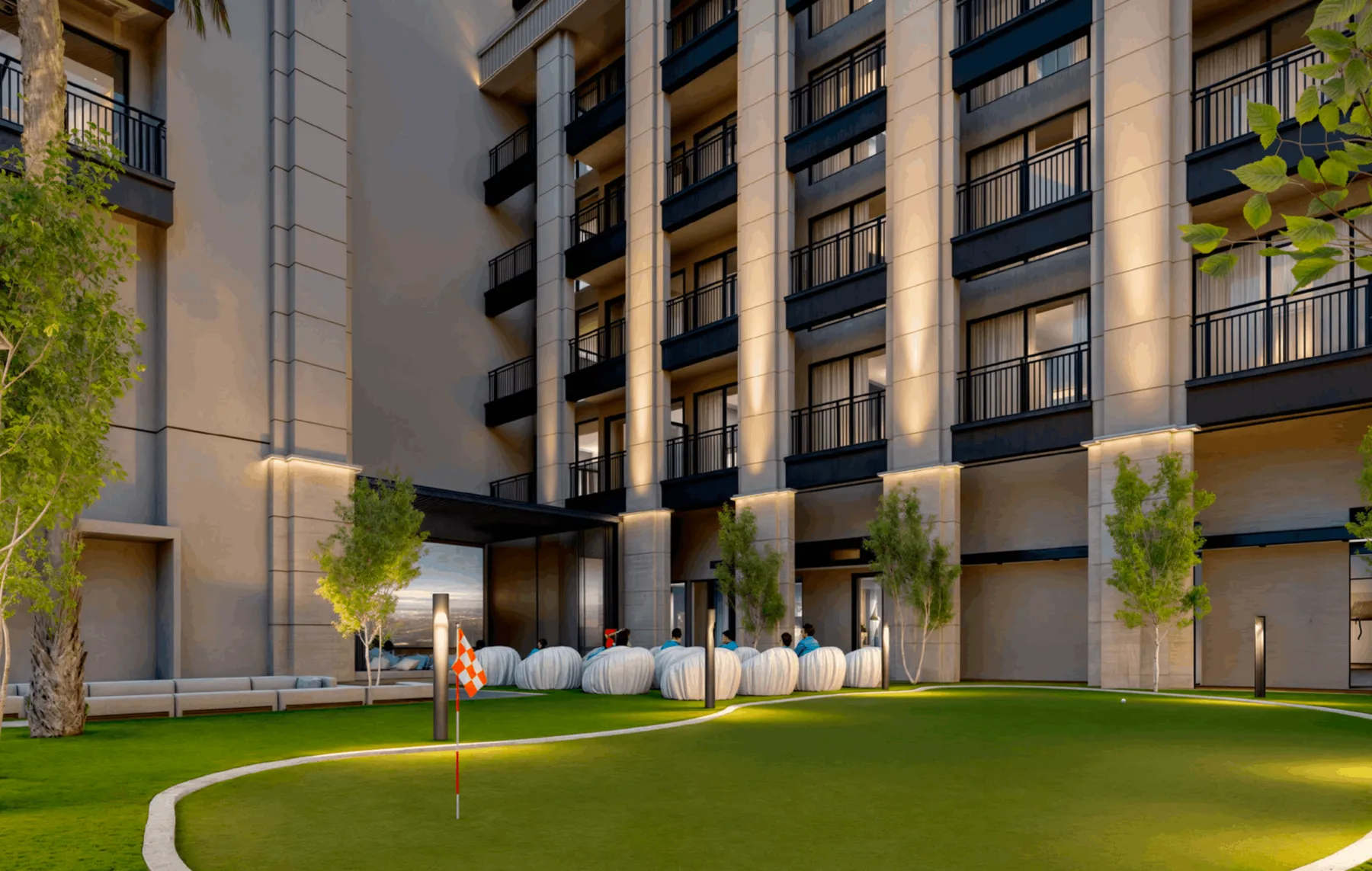 Stüdyo daire — Al Barsha South 4, Dubai — 14/15