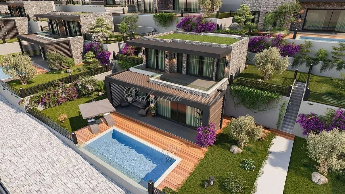 Villa met 3 slaapkamers te koop in Bodrum, Muğla — 4/20
